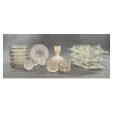 Glass Lot: Glasbake, Cristal d'Arques, Milk Glass