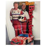 Budweiser NASCAR Standee Bill Elliott Team Display