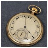 Longines Gold Plated Pocket Watch 17 Jewels
