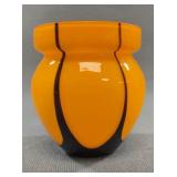 Loetz Powolny Art Deco Tango Glass Vase, 4 in.