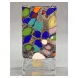 Atelier Beranek Czech Hand Made Art Glass Vase