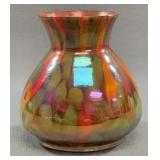 Iridescent Art Glass Vase, Multicolor, 5 Inch