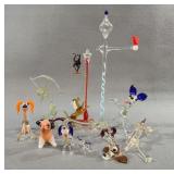 Murano Glass Animal Figurines