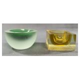 Modernist Glass Bowls