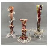 3 Franz Welz Bud Vases