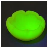 Fenton Burmese Glass Mini Flower Bowl