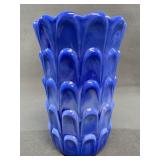 Mid-Century Cobalt Blue Glass Vase