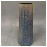 Vintage Iridescent Frit Glass Vase