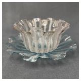 Stevens & Williams Vintage Glass, Two Pieces