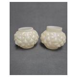 Pair Kralik Art Nouveau Glass Vases