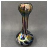Rindskopf Attributed Fluid Art Glass Vase