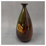 Weller Louwelsa Vase with Floral Decoration