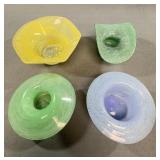 Kosta Boda Glass Bowls Collection, 4 Pieces