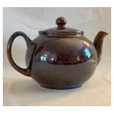 Brown Ceramic Teapot With Lid