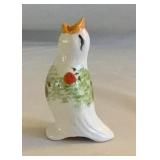 Hand-Painted Ceramic Pie Bird Vent Figurine