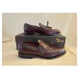 Allen Edmonds Alligator Tassel Loafers W/ Box