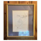 Consuelo James Hanks Sailing Print 47/500 Framed
