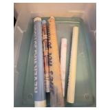 Rolled Posters in Storage Box
