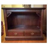 Lane Wood Cabinet With Drawers, 27x11x23 Inches