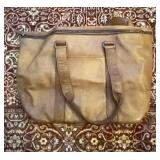 Moore & Giles Leather Tote Bag Brown