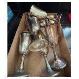 8 Silver Plate Goblets