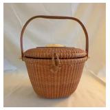 Nantucket Lightship Basket by Jose Reyes 1989