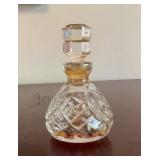Waterford Cut Crystal Perfume Bottle with Stopper