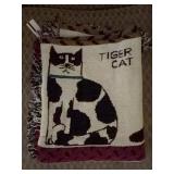 Cat Motif Tapestry Pillows
