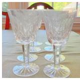 Waterford Crystal Wine Glasses Set of 8
