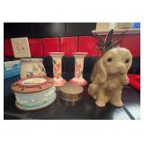 Ceramic and Metal Decorative Lot
