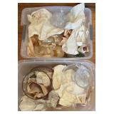 Clear Glassware and Decorative Items