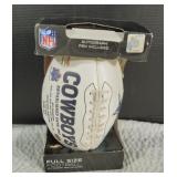 Cowboys Autographed Football