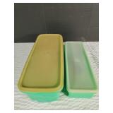 Vintage Tupperware  Containers with Kitchenware