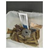 Accord Floor Registers and Assorted Nails