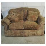 Bassett Floral Loveseat