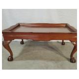 Chippendale-Style Mahogany Coffee Table