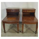 Vintage Wooden Side Tables