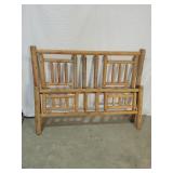 Rustic Wooden Bed Frame
