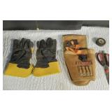 Gloves, Tool Pouch, Scissors & More