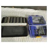 Pittsburgh Socket Set and Kobalt Bit Set