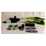 Greenworks Pole Saw and Attachments