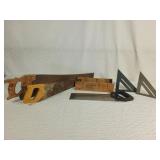 Assorted Carpentry Tools