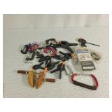 Assorted D-rings, Clamps and More