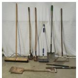 Assorted Garden and Lawn Tools
