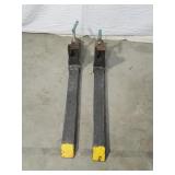 Titan Attachments Clamp-on Pallet Forks