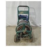 Heavy-Duty Garden Hose Reel Cart