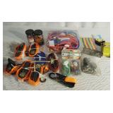 Assorted Straps, Bungees, Tie Downs and More