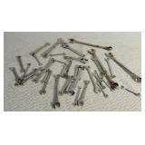 Assorted Standard and Metric Wrenches