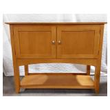 Wood Console Table-Ethan Allen