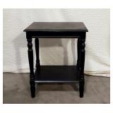 Black Lamp Table